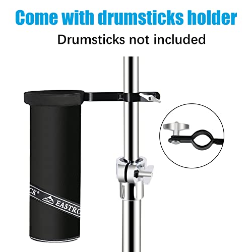 Eastrock Snare Drum Stand Adjustable With Drum Bracket Double Braced thumb #4