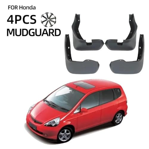 Bavettes de roue Jazz Fit 2003-2007 garde-boue flexibles haute résistance