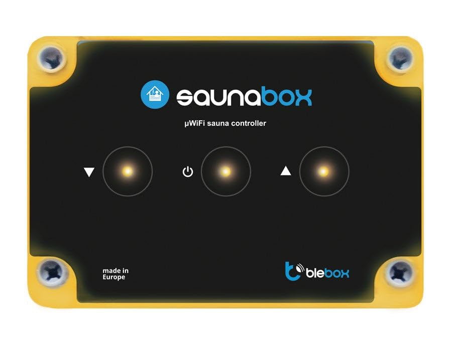 saunaBox - Panneau de Commande Sauna - µWiFi