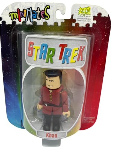 Figurine Star Trek Minimates Khan en version vintage aux finitions premium exigeantes
