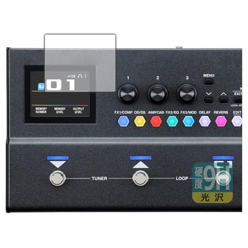 PDA�H�[ BOSS GX-1 / GX-1B �Ή� 9H���d�x[����] �ی� �t�B���� [�f�B�X�v���C�p] ���{��