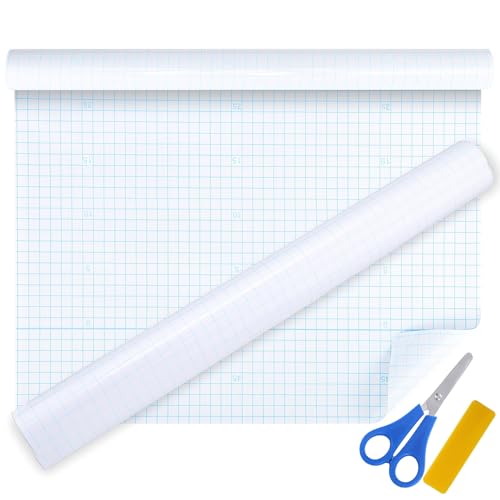 WSICSE Clear Contact Paper Roll 17in x 20ft Peel and Stick Adhesive Book Cover Plastic Protector for Books Crafts Textbook Home Gift Wrapping