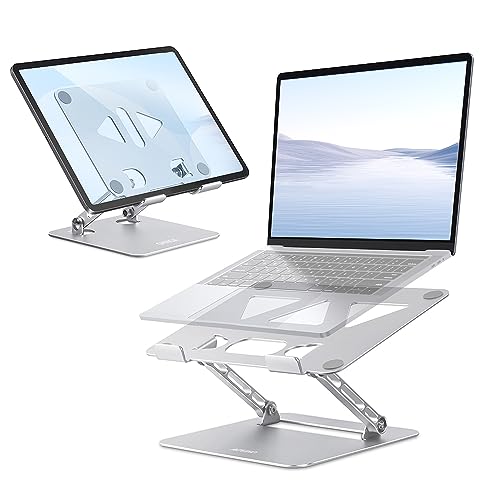 Soporte Ajustable para Laptop y Tablet Plata miniatura 1