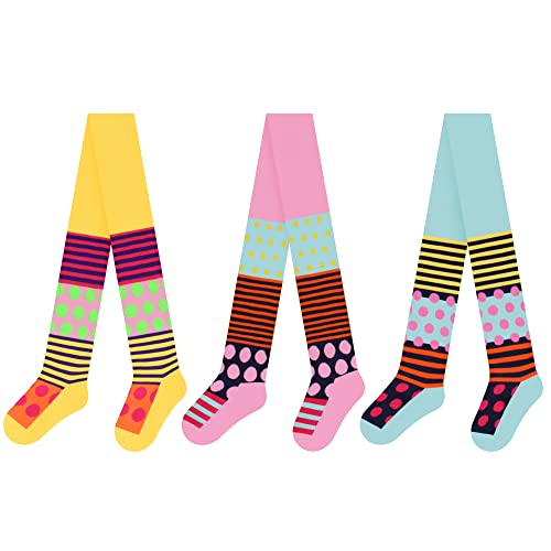 L&K-II 3er Strumpfhose für Mädchen verstärkte Baumwolle Kinder...