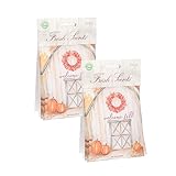 WillowBrook | Fresh Scents Scented Sachet Packet | Welcome Fall | Air Freshener Bags for Drawers, Closets, Cars | 6 Pack | Long Lasting Home Fragrance