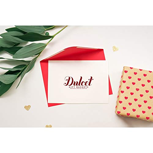 Dulcet Gift Baskets Chocolate Pastry Collection with Fudge Brownies, Whoopie Pie, Scones & Crumb Cake Great Gift for Holidays, Birthdays, Sympathy, Get Well, for Men & Women with Prime Delivery.