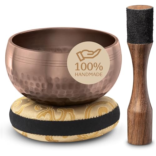 Tibetan Singing Bowl Set - Easy to Play - Creates Beautiful Sound...