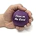 Hand Therapy Stress Ball - Perfect for Anxiety, Stress Relief and Hand Strengthening (Purple)