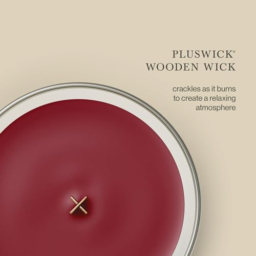 Image of Woodwick Spiced BlackBerry Large Hourglass Candle