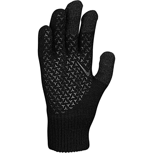 Nike Mens Tech and Grip 2.0 Gloves - Silicone Grip and Touchscreen Fingertip
