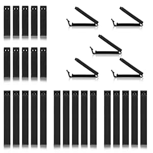 30 Stück Verschlussclips fr Tten Kunststoff verschlussclip ，Zur Aufbewahrung Von Lebensmittel Klammern 2 Größen 2,36 / 4…