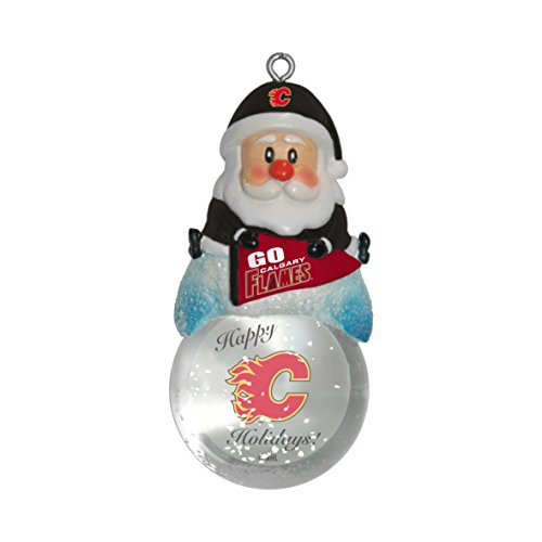NHL Calgary Flames Snow Globe Ornament