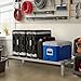 VEVOR Aluminum Dunnage Rack, 48” x 20” Commercial Food Floor Rack, 8” Off the Floor, 1000 lbs Capacity All-Welded Aluminum Storage, for Storage in Restaurants, Kitchens, Garages and Vehicles