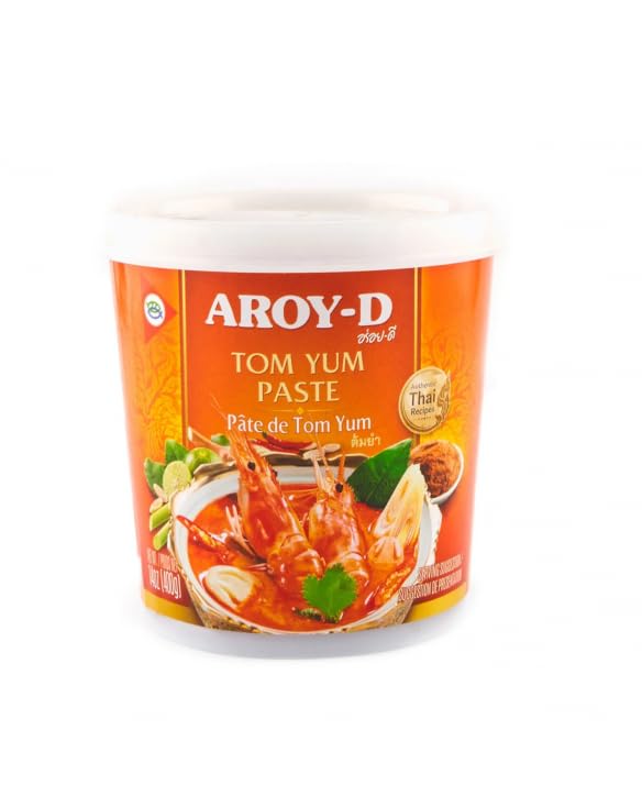 YIJIA | Aroy-D Salsa Curry de Tailandia Original - Pasta de Tom yum 400g