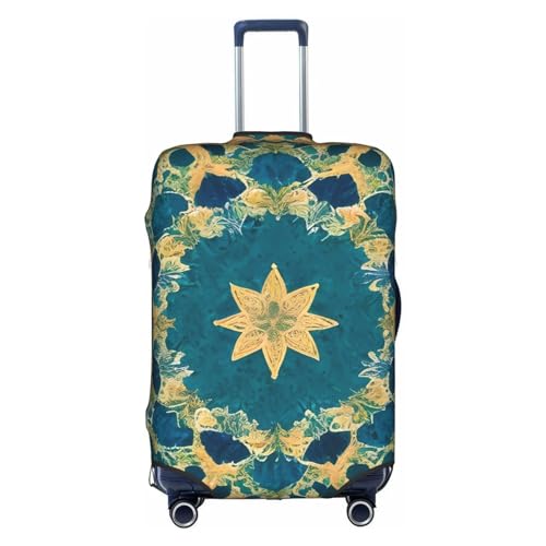 Quadrangle Pattern Suitcase Cover Luggage Protective Case High Elasticity Material For Travelers