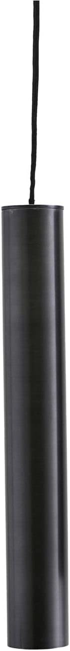 House Doctor Lamp, Pin, Antique, G9 Bulb, Max 10 W, 3 m Black Fabric Cable, h: 35 cm, Dia: 5 cm