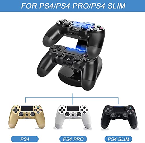 Ozvavzk-Compatibile-con-PS4-Docking-StationController-doppio-Station-LED-Compatibile-con-PS4Playstation-4PS4-SlimPro-Controller-gamepad-wireless