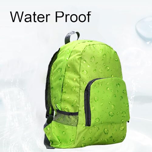 Mochila Plegable Outdoor para Camping y Senderismo Verde miniatura 3