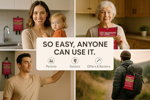 image for Guardian Pro Emergency Fire Blanket for Home and Kitchen - 47