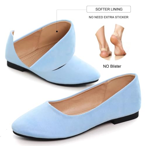 Image of SAILING LU Casual Shoes for Women Dressy Ballet Flats | Comfort Fit, Work Shoes,Casual for Women, Slip-Ons Loafers