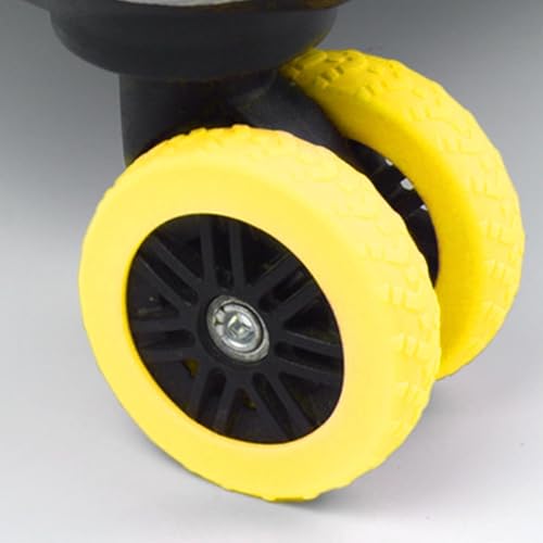 Luggage Wheel Protector Covers, 8X Carry Luggage Wheels Protector Cover, Protective Luggage Wheel Cover, Suitcase Wheels Chair Wheel Protective Covers3