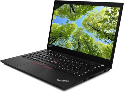 Lenovo ThinkPad T14 Ordinateur Portable Win11 Pro, 14in FHD(1920x1080) Ordinateur T14, 10th processeur, 16 Go de RAM, 512 Go SSD, HDMI, Clavier QWERTY...
