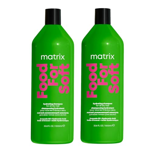 Matrix DOUBLE Food For Soft Hydrating Shampoo with Avocado Oil and Hyaluronic Acid, for dry hair 1000ml