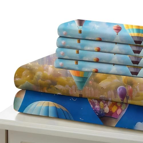 Housse de couette chevaux hypoallergique douce parure de lit super king en microfibre - 7