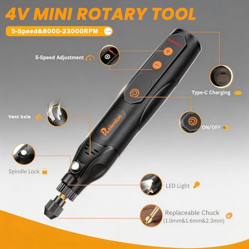 Refenlan 4V Mini Rotary Tool Kit