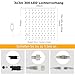 Zewool Lichtervorhang 3x3m, 300 LED Lichterkette Warmweiß,IP65 Wasserdicht Lichtervorhang Innen Außen Vorhang 8 Modi mit Timer für Weihnachten Hochzeit Party Deko Zimmer [Energieklasse G]