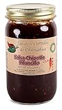 Salsas y Curtidos de Chihuahua Traditional Mexican Salsas, Authentic Recipe, Smooth Style Sauce, Small Batch, All Natural, No Preservatives (Salsa Chipotle Piloncillo, 16 oz)
