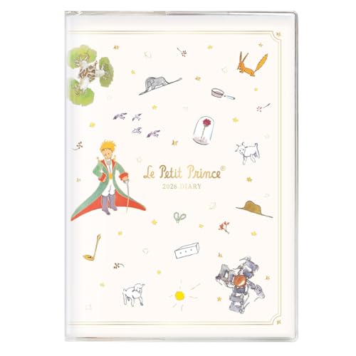 Amazon.co.jp: 2026年手帳 B6 マンスリー星の王子さまダイアリー