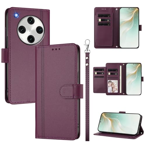 �X�}�z�P�[�X �Ή��@�� for Oppo Find X8 Pro 5G �X�}�z�P�[�X�y�E�H���b�g�f�U�C�� �f���A���J�[�h�X���b�g �L���b�V�� �t���b�v���X�^���h �����h�~�zViolet