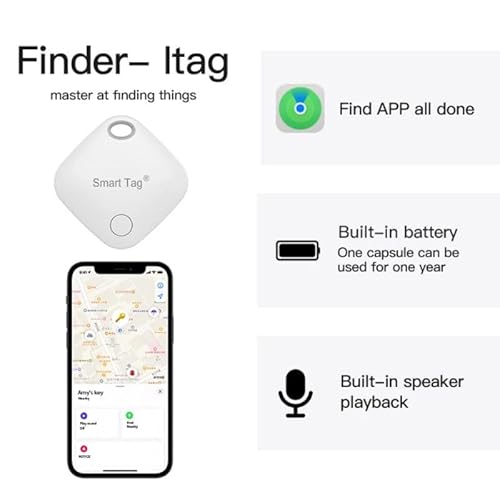 Smart Tag Rastreador Gps Apple Find My Alcance Global