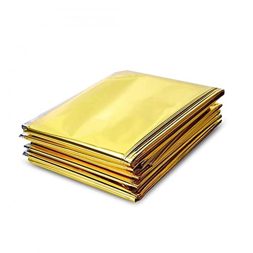 Manta TÉRMICA DE Emergencia Oro/Plata 10 UDS