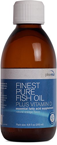 Pharmax - Finest Pure Fish Oil Plus Vitamin D - Supports Optimal Bone, Cardiovascular, and Cognitive Health - 6.8 fl. oz.