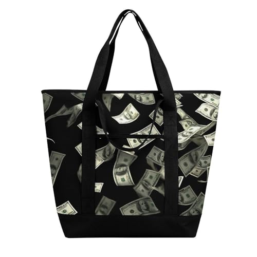 Bolso tote térmico para mujer, oversized, aislado, con una sola correa para hombro, ideal para compras miniatura 1