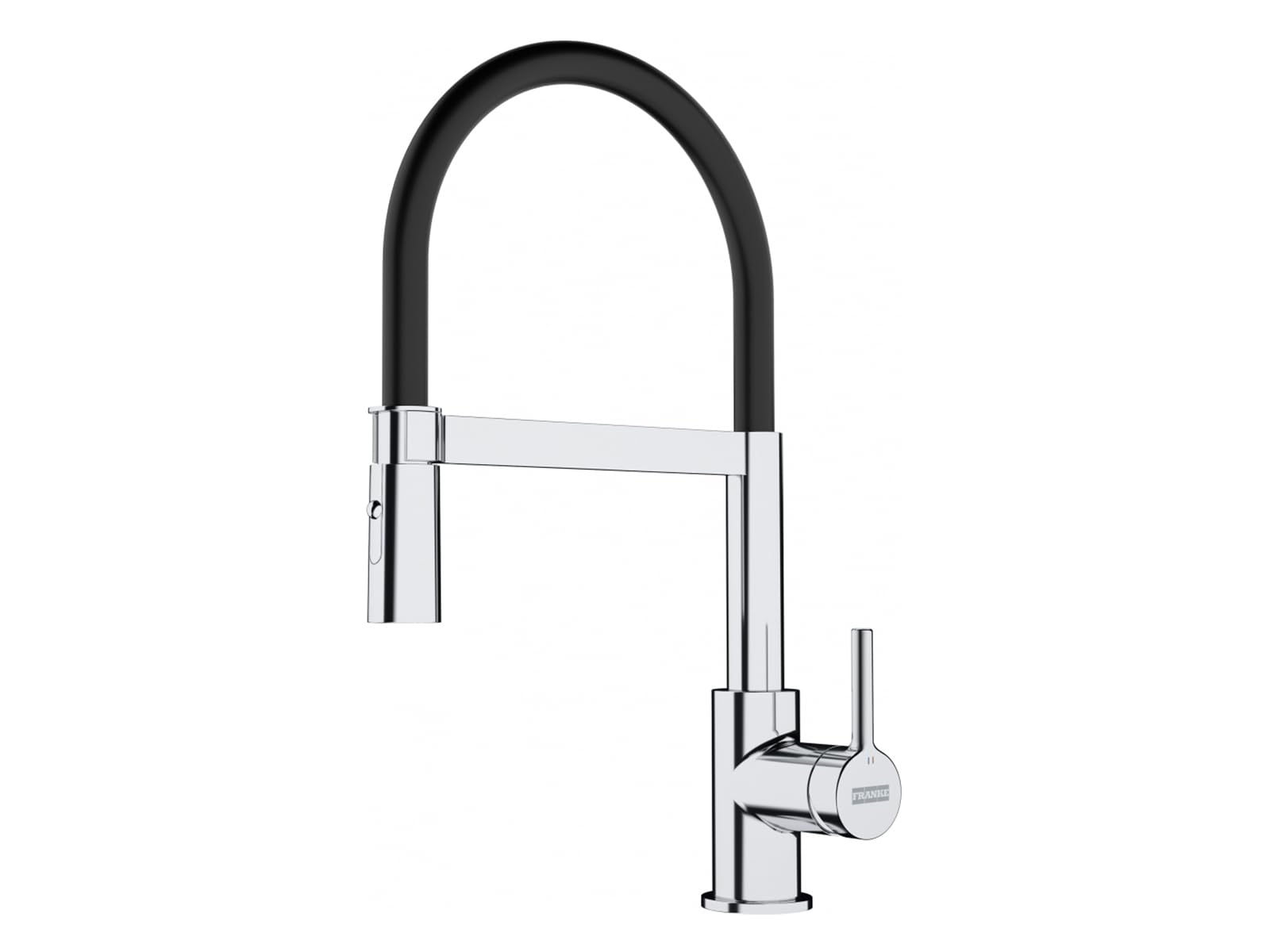 FRANKE 115.0626.085 | Grifo de la cocina | Lina semi-pro | Color : Cromo/Negro