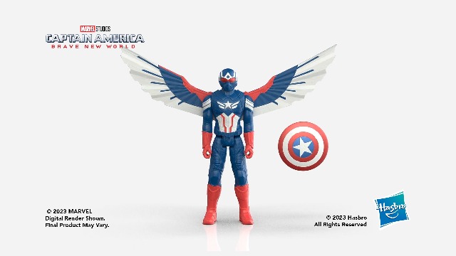 Marvel – Captain America Brave New World – Kit De Rôle Avec Masque, Bouclier Et Gant – Dès 5 Ans – Accessoires