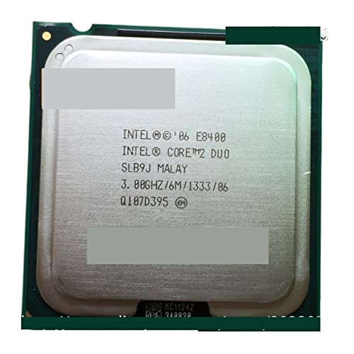 CPU frequenza: 3,0 GHz componenti del computer CPU Core 2 Duo E8400 Prosesor 3.0 GHz/6M /1333M Hz Dual-Core Socket 775 (E8400 tecnologia matura