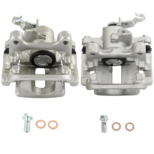 Image of 19B7272 19B7273 Rear Left & Right Disc Brake Calipers Assembly