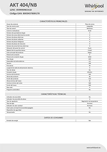 WHIRLPOOL AKT 404 NB NEW - vue 8
