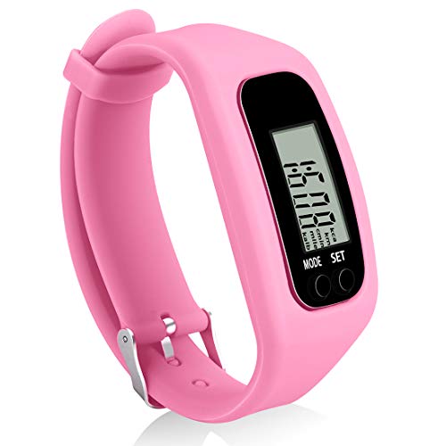 Bomxy Fitness Tracker Watch, Simply Operation Walking Running Pedometer with Calorie Burning