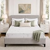 IULULU Twin Mattress, 5 Inch Green Tea Gel Memory Foam...