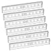 Produktbild AMIR LED Schrankbeleuchtung, Nachtlicht mit Bewegungsmelder, 10 LED Batterie Bewegungsmelder, Auto On/Off Schranklicht Led für Schlafzimmer, Küche, Gang, Schubfach, usw. (6 Packs - Weiß)