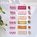 Keoker Mini Petal Clay Cutters - 6 Shapes Mini Flower Clay Cutter for Earrings Making, Polymer Clay Flower Molds, Clay Cutters for Polymer Clay Jewelry