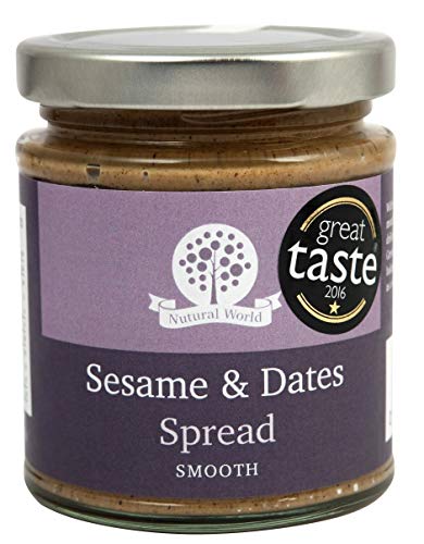 Nutural World - Sesame and Dates Spread (170g) Great Taste Award Winner