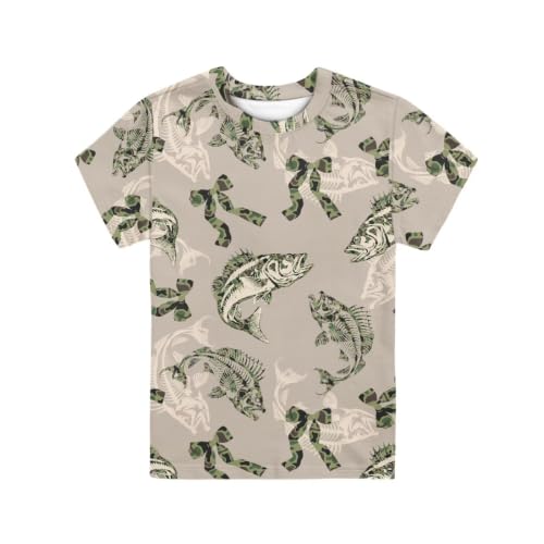Image of Renewold Kids Novelty T-Shirt for Girls Boys Short Sleeve Crewneck Summer Tee Soft Breathable Graphic Shirt for Age 2-16