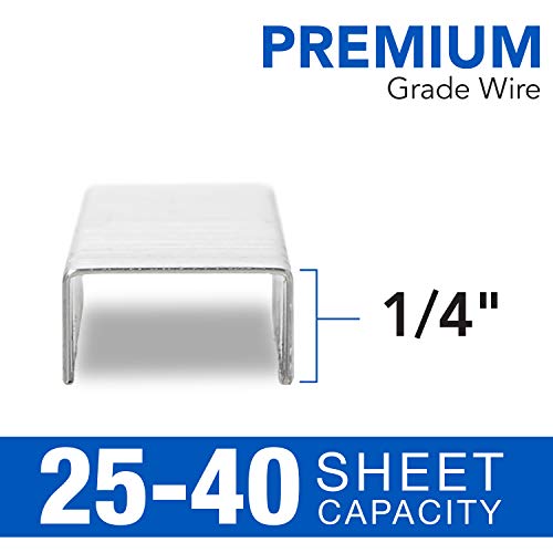 Swingline Staples, Premium For Desktop Staplers, 1/4" Length, 210/Strip, 3750/Box, Jam Free, Optima (35556) #TOP2