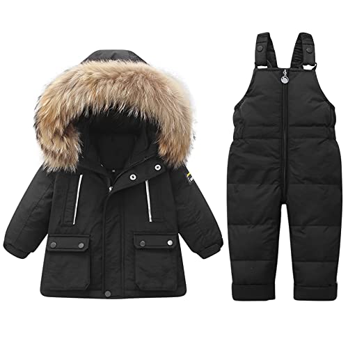 Combinaison de Ski Enfant avec Veste de Duvet, 2 Pièces, 1-5 Ans